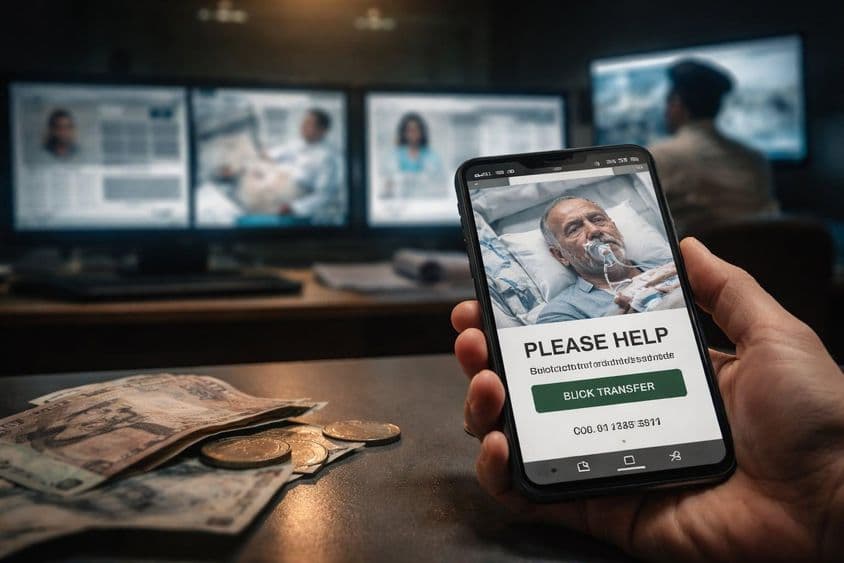 AI generated begging