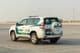 Dubai police car on concrete.