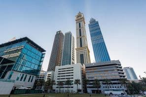 The United Arab Emirates' Big Ben tower.