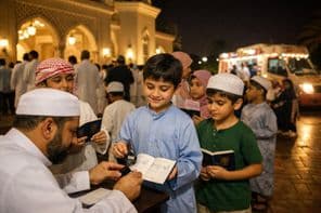 Ramadan stamps children's passports