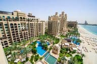 The Fairmont The Palm luxury hotel located in Palm Jumeirah.
