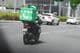 Dubai Careem food delivery motorcycle captain.