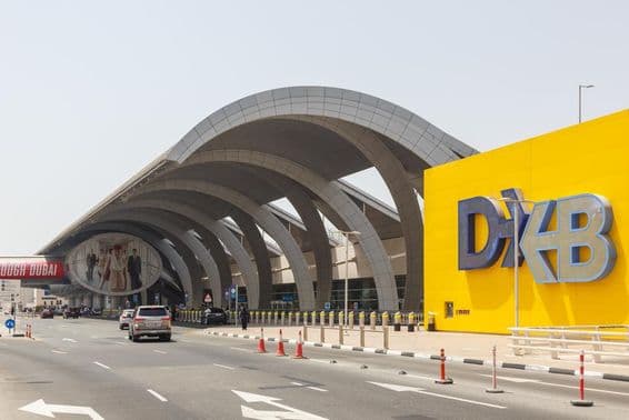 DXB Terminal 3 at Dubai Airport