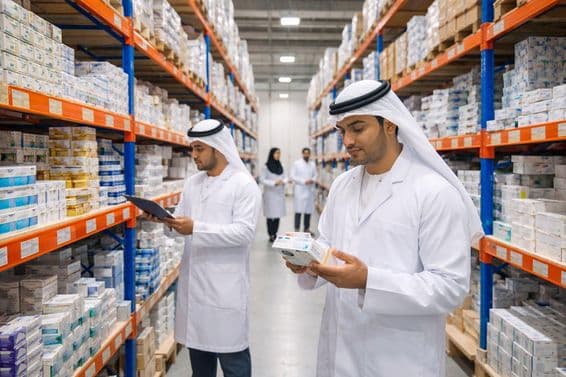 UAE pharmaceutical reserve warehouse