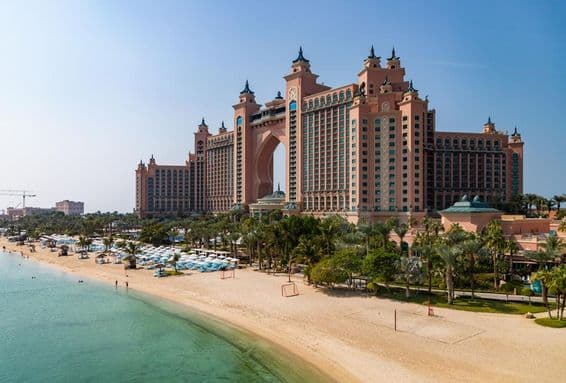 Hotel Atlantis on the Palm.