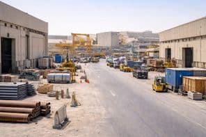 Abu Dhabi industrial district