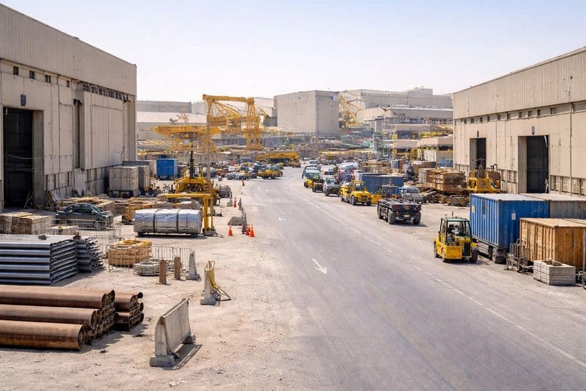 Abu Dhabi industrial district