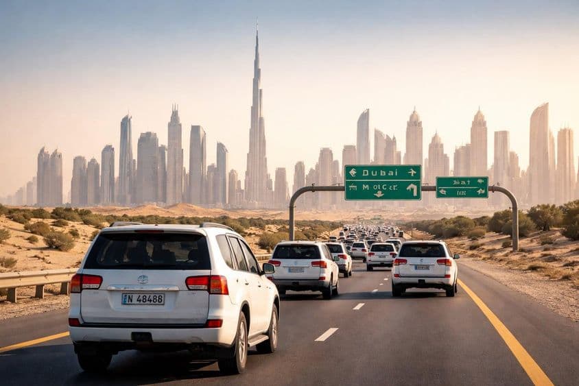 Returning home via land route