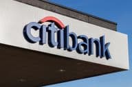 Citibank retail bank branch.