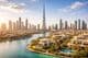 Panoramic view of luxury real estate in Dubai