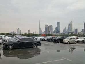 A rare heavy rainfall in Dubai