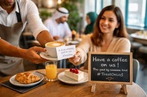 A moment of prepaid kindness