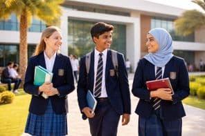 International school students together