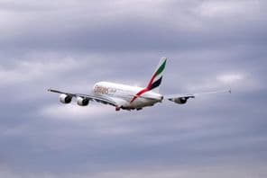 The Emirates Airbus A380