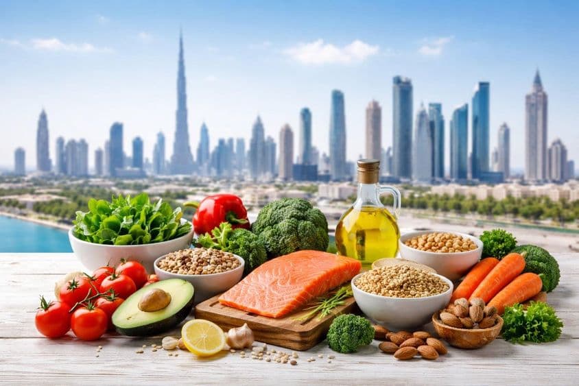 Healthy foods in Dubai
