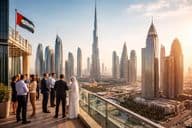 Dubai business stability panorama