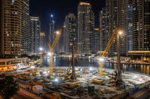 Night-time noise in Dubai