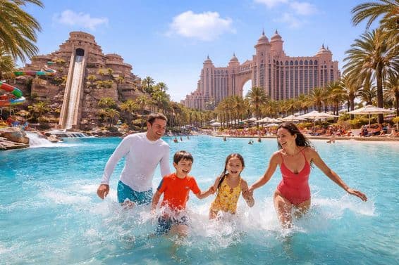 Dubai water park family experience