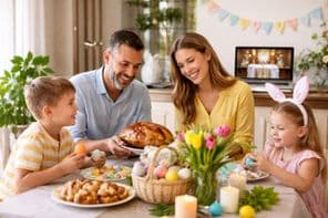 At-home Easter with Dubai ambiance