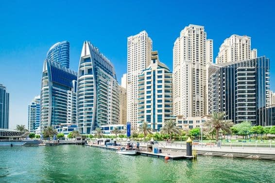 Dubai Marina, La Residencia Del Mar building, Sparkle Towers