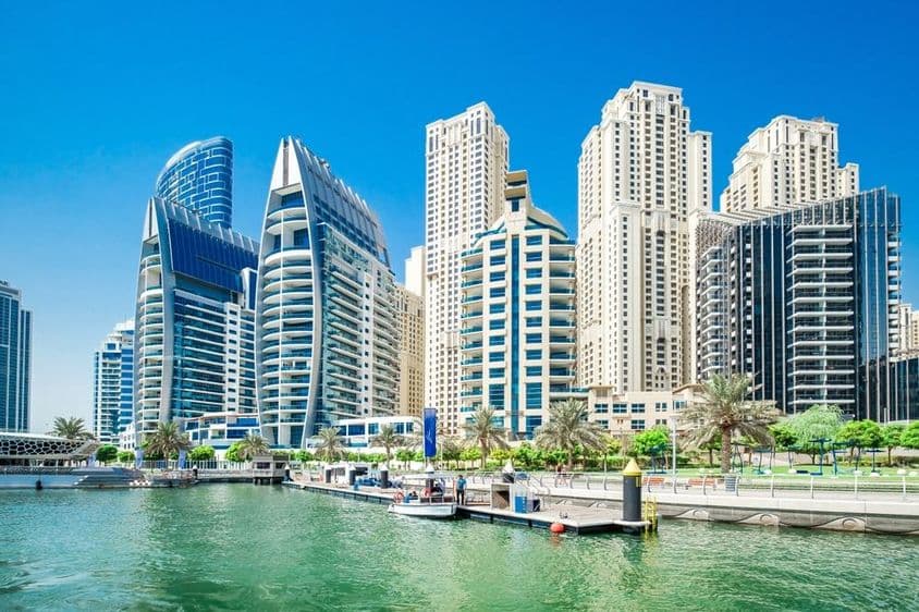 Dubai Marina, La Residencia Del Mar building, Sparkle Towers