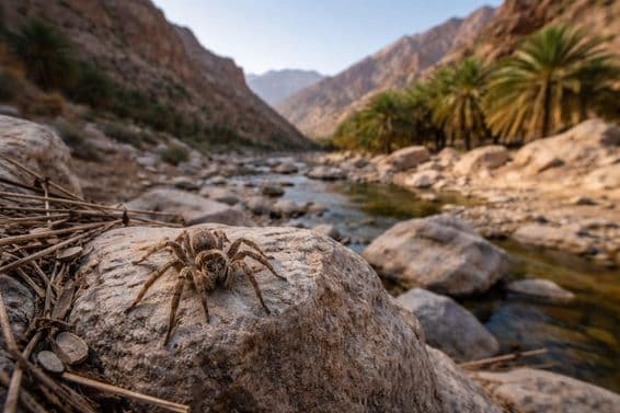 Desert spider discovery in Sharjah