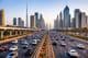 Dubai traffic modern future