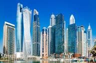 skyscrapers in Dubai Marina