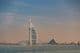 The Burj Al Arab hotel in modern Dubai
