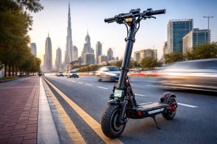 High-speed e-scooter