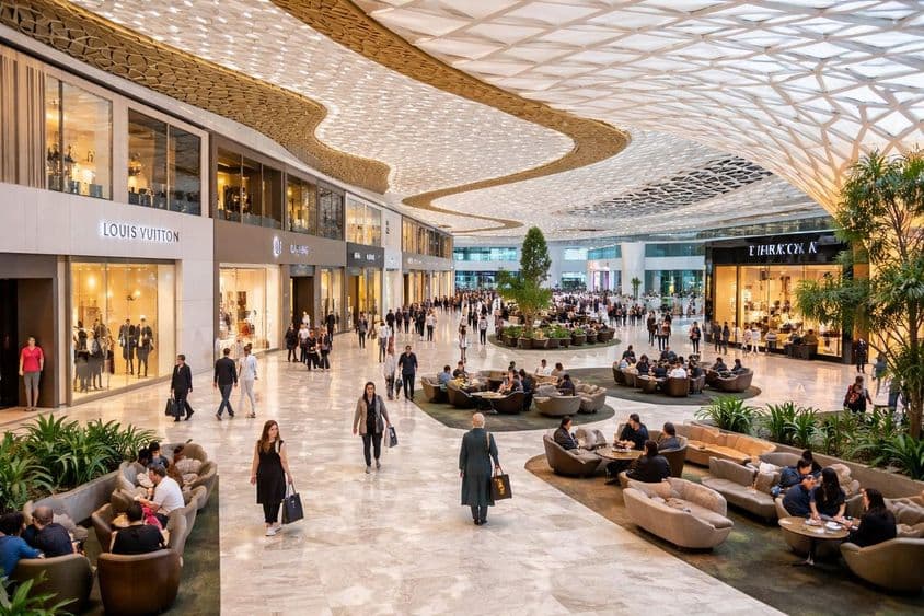 Airport shopping experience