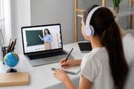 Online learning in a home environment