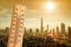 Scorching heat city