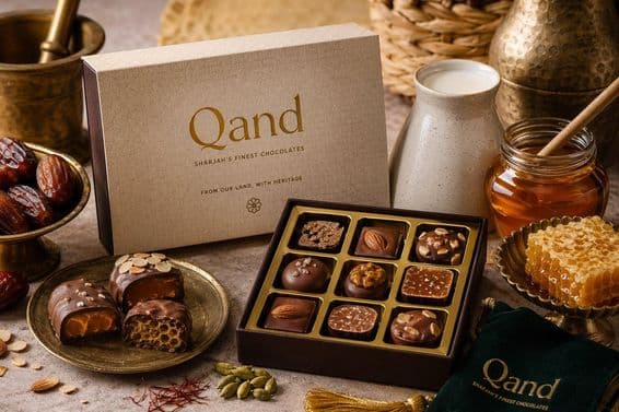 Sharjah luxury chocolate collection