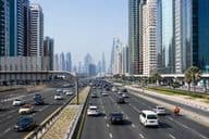 Modern urban highway traffic