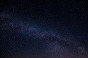 Starry night sky