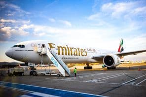 Emirates aircraft