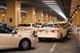 Parked taxis at Dubai mall.