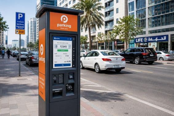 Dubai intelligent parking system