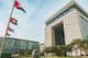 DIFC gate area in Dubai, United Arab Emirates