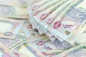 United Arab Emirates dirhams.