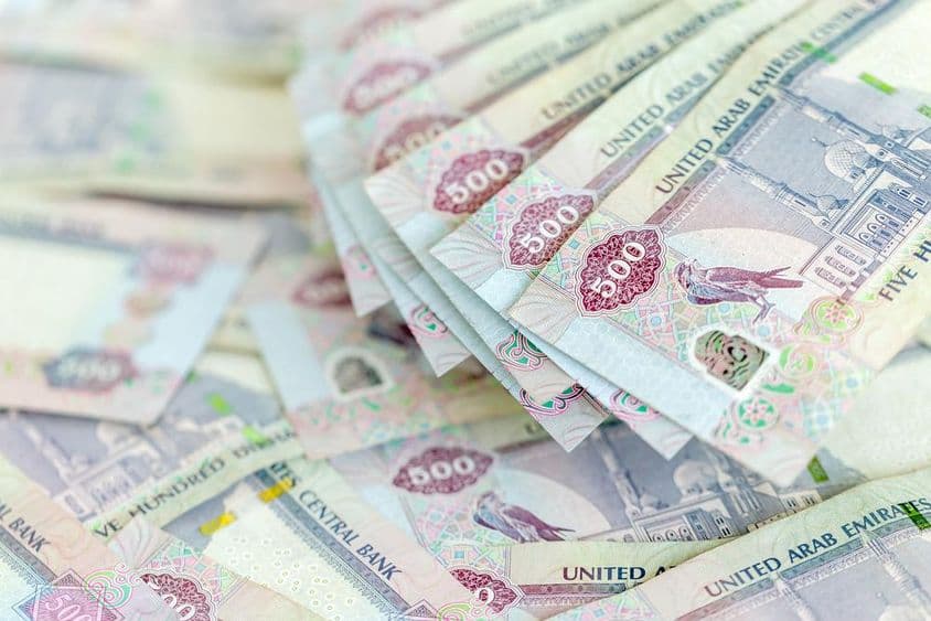United Arab Emirates dirhams.