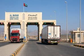 Omani Freight Traffic in Sharjah
