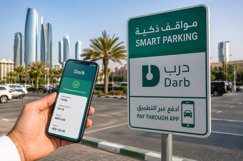 Smart parking in Abu Dhabi city