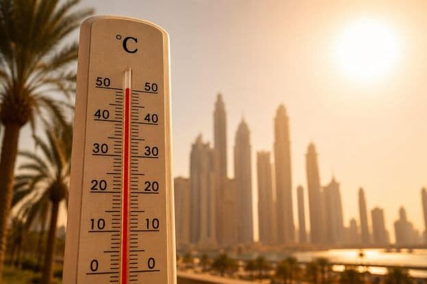 Start of Dubai's Summer Heat Peak